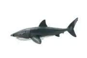 Great White Shark, Realistic Desk Toy Figure, Model, Kids, Gift, 3" CH263 BB124