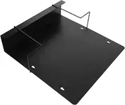 Angoily Sleek Metal Record Holder Wall-mounted Storage Rack for Vinyl Decor Aesthetic Display
