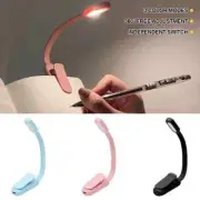LED Book Light 3 Brightness Adjustable USB Rechargeable Clip-On Reading Lamp New