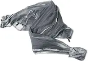 Kisangel Lightweight Mosquito Net for Camping Hammocks Protection from Bugs with Encrypted Mesh and Double Ended Zipper for Outdoor Relaxation Grey