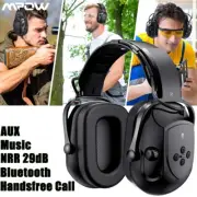 Mpow Foldable Bluetooth Shooting Hunting Electronic Earmuffs 3.5mm AUX Ear Muffs