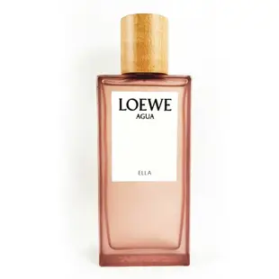 【LOEWE 羅意威】西班牙知名品牌，展現品牌獨創的精細巧思 AGUA ELLA 羅威之水女性淡香水100ML