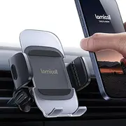 Lamicall Car Phone Holder Vent- Upgraded-2nd Generation Cell Phone Mount Cradle [Thick Cases Friendly] Hands Free Cellphone Stand for Car Phone Mount Fit iPhone 16 15 14 13 12 Pro Max Plus Smartphone