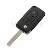Flip Remote Key Shell fit for PEUGEOT 407 307 308 607 Flip Key Case Fob SS311A