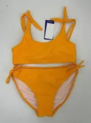 Cotton On Girl's Tropic Bikini Swim Set Yellow Size 14