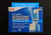 CVS Pharmacy Portable Ultrasonic Humidifier Soothing Cool Mist