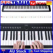 61/88 Keys Piano Keyboard Stickers Paste-free Piano Sticker for Beginners Learn
