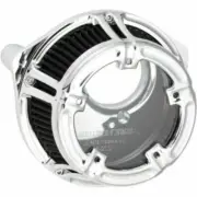 Arlen Ness Method Clear Air Cleaner Chrome for Harley M8 Touring & Softail