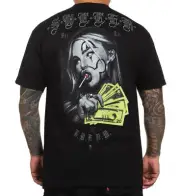 Sullen Clothing "CREAM" Mens tee Art Collective tattoo Black