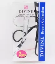 Divine Beauty Collection Eyelash Curler with Scissor type tweezer 2 piece set.