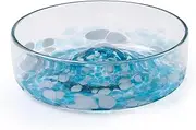 Hand Blown Margarita Salt Rimmer, Ocean Bllue - Mexican glassware