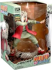 [ABYstyle Studio] Naruto Shippuden Jiraya 7.5"" Tall SFC Collectible PVC Figure Statue Anime Manga Figurine Home Room Office Décor Gift, ABYFIG088