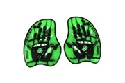 Arena Large Vortex Evolution Hand Paddle Flippers Gloves for Swimming Lime Green