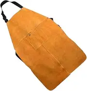 [Geardeangloow] Welding Apron Soldering Protective Clothing Thick Welding Bib with Pocket