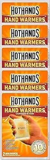 HotHands Hand Warmers, 10 count (5 pack with 2 warmers per pack)