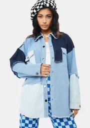 It's All Possible Patchwork Jacket