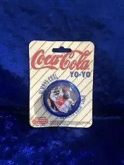 COCA-COLA YO 1997 Duncan POLAR BEAR Mint in Packet Blue U.S Yo-yo