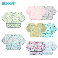 在飛比找momo購物網優惠-【Bumkins】防水長袖圍兜兜(多款可選)