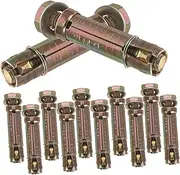 12pcs Heavy Duty Shield Expansion Bolts with High Tensile Strength for Reliable Installation Construction and Renovation Projects Durable Anchor Bolts for Versatile Applications