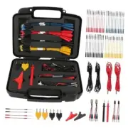 68PCS Silicone Multimeter Test Leads Kit with Replaceable Wire Piercing