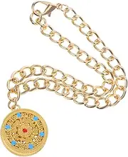 PEPLAYTAL Pet Metal Lock Pendant Metal Dog Collars Pet Necklace Jewelry New Year Dog Necklace Pet Pendant Cat Neck Collar Necklace Puppy Pet Necklace Golden