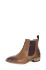 Thomas Cook Women's Chelsea Leather Boots in Caramel