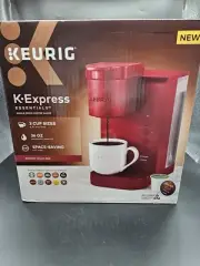 Keurig K-Express Essentials K25 Single Serve K-Cup Pod Coffee Maker Red New Seal