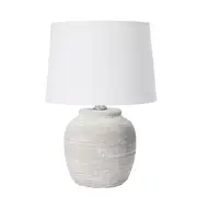 [Sleeping Giant] Romeo Table Lamp Antique White