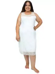 Full Slip - White (Lounge/Sleepwear)