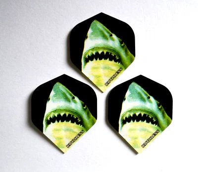 1 SET OF RUTHLESS SHARK STANDARD STRONG DART FLIGHTS