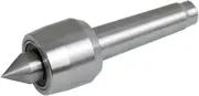AMGHCGTEEW Light Duty Live Center MT2 Morse Taper CNC Rotary Axis Tailstock Cutter Lathe Tool for Metal Wood Lathe Turning 1PC(B)