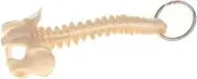 Generic Stylish Mini Handmade Spinal Backbone Style Keychain Keyring Accessories