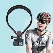 Hridz Adjustable Action Camera Neck Holder Mount for Insta360 for Hero 3 4 5 6 7 8 9 10 11 Action and Mobile Phones