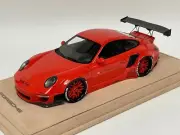 1/18 AB Models Porsche 911 Liberty Walk Orange / Orng Wheels One Off n BBR or MR