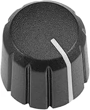 uxcell 30Pcs 15x13.5mm Plastic Potentiometer Rotary Knob,for 6mm Diameter Shaft Guitar Volume Knob.