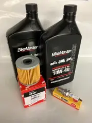 Kawasaki KSF250 Mojave 87-04 Oil Change Filter Tune Up Kit NGK Spark Plug