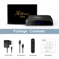 在飛比找蝦皮購物優惠-、X96max Ultra tv box 安卓11.0 S9