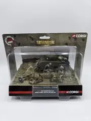 Corgi Skirmish CC51028 -M4A3 Sherman Tank & 3 US Infantry Figures - BRAND NEW
