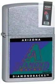Zippo 20656 mlb diamondbacks Lighter + FLINT PACK