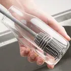 Long Handle Bottle Brush Cup Brush Cleaning Brushes Kettle Brush Scrubbing T WY8