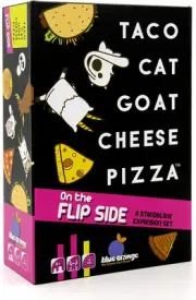 Blue Orange Games Taco Cat Goat Cheese Pizza on the Flip Side (Stand Alone Ex...