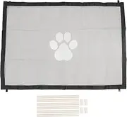 SlkSerenade Mesh Mesh Pet Guard Pet Dobing Dog Door Hardosl Perto do Infil Quarto de Portas (S 3cm / 1.2in)