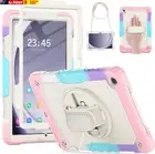 Case for Samsung Galaxy Tab A9 plus 11 Inch Case with Screen Protector & 360 Deg
