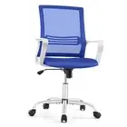 Home Office Desk Chair with Ergonomic Lumbar Supportive Armrest, Mid Back,