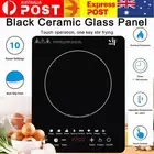 Electric Induction Cooktop Portable Ceramic Kitchen Cooker Touch 2000W