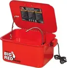 TAM10035 Portable Steel Cabinet Parts Washer with 110V Electric Pump, 3.5 Gallo