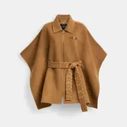 Double Face Wool Cape