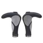 1pair Bike Grips Rubber Mountain Bicycle Handlebar Ergonomic Grip Lock On 22.2mm