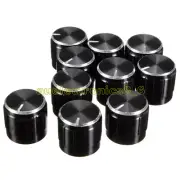 10PCS Volume Control Rotary Knob 6mm Dia Potentiometer Durable AU