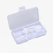 AIMALL Eyeglass Repair Kit with Sun Glasses Optical Tools, Screw Nut Nose Pad Assortment Set, 3-in-1 Screwdriver, Stainless Steel Components, Ideal for Travel and Home Use